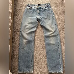 Tommy Hilfiger Light Blue Straight Leg Jeans